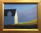 JOAN ALBAUGH OIL ON CANVAS BOA