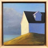 JOAN ALBAUGH OIL ON CANVAS "OV