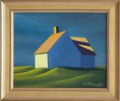 JOAN ALBAUGH OIL ON CANVAS BOA