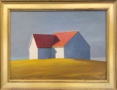 JOAN ALBAUGH OIL ON CANVAS "WA
