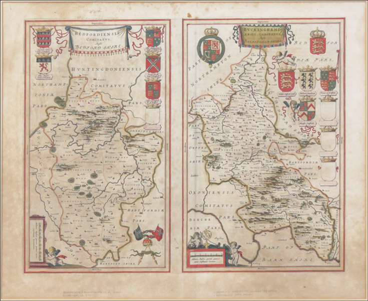JOAN BLAEU BEDFORDSHIRE AND
