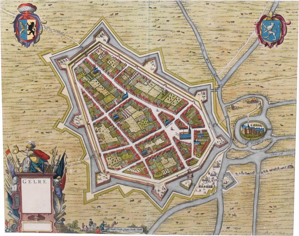 JOAN BLAEU, DUTCH 1599-1673, GELRE,