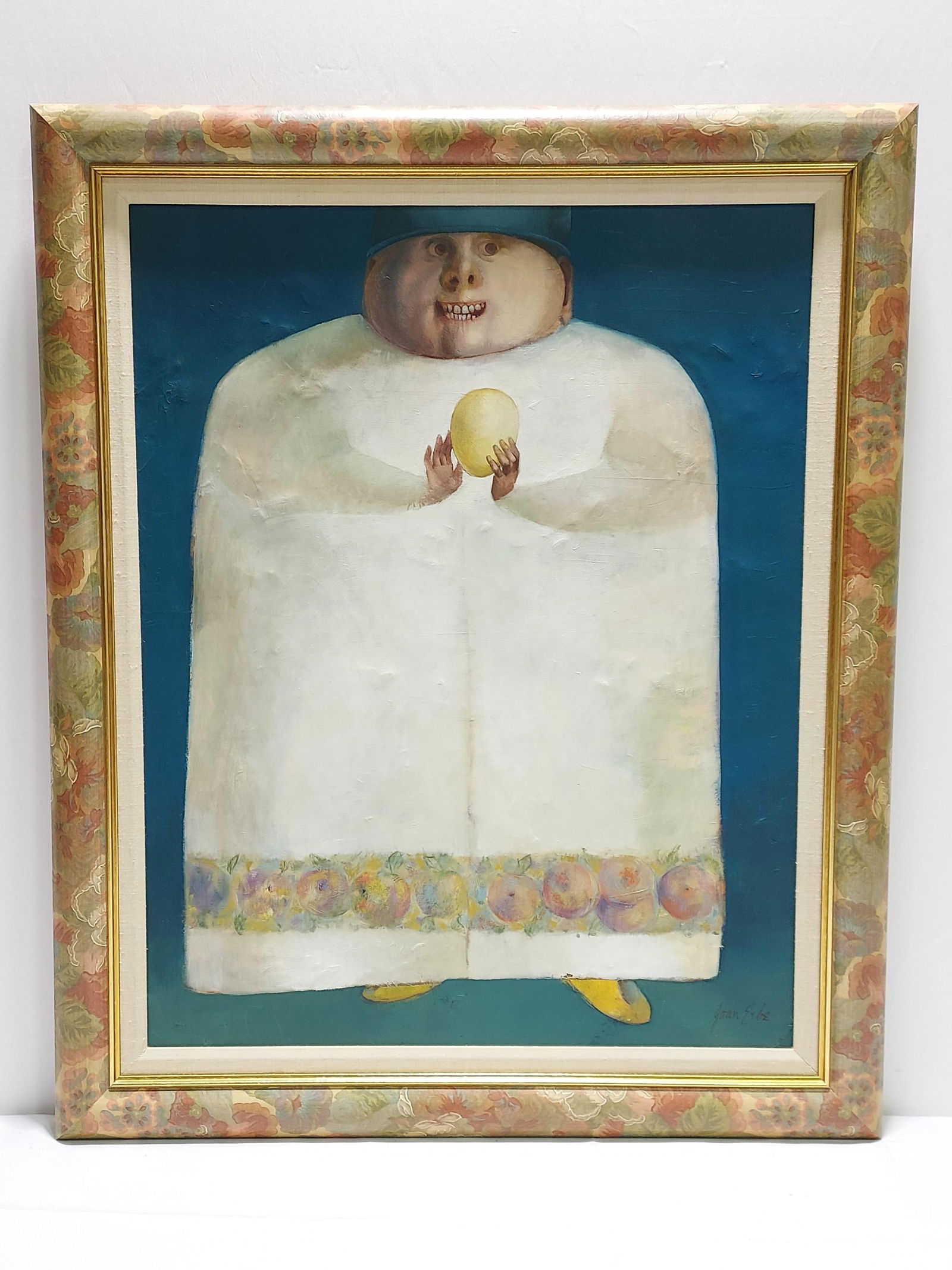 JOAN ERBE OIL ON CANVAS PAINTING: