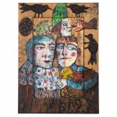 JOAN ERBE. "WONDERMENT," MIXED