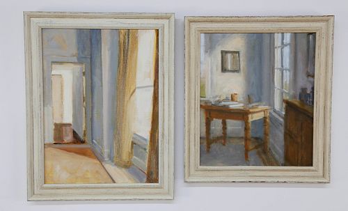 JOAN GRISWOLD OIL ON CANVAS "THE