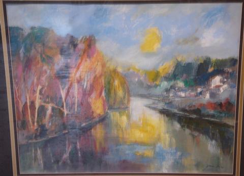 Joan May, o/c, fall river