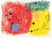 Joan MirÃ³ UNTITLED (MOURLOT 5
