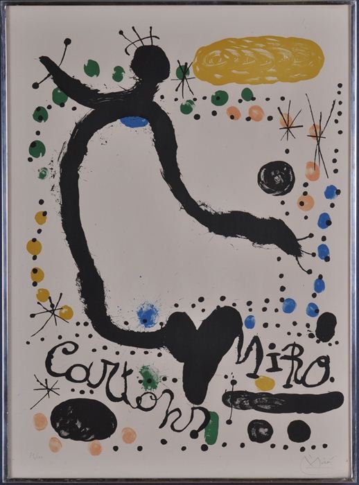 JOAN MIRO (1893-1983): CARTONS