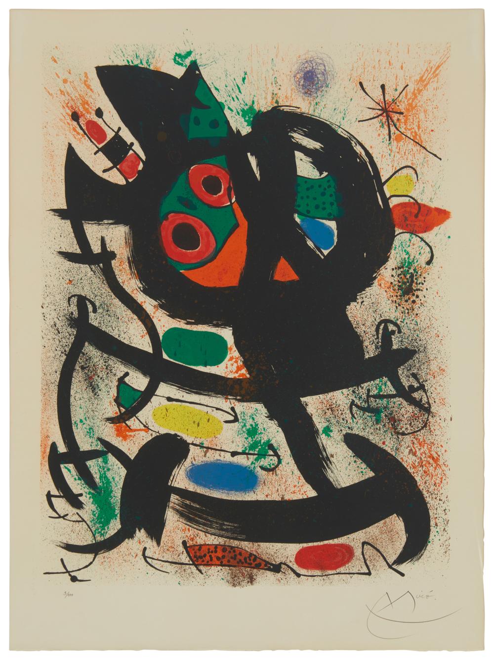 JOAN MIRO, (1893-1983), "EXHIBITION