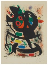 JOAN MIRO, (1893-1983), "EXHIB