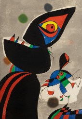 JOAN MIRO (1893-1983) GAUDí XV