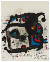 JOAN MIRO (1893-1983), "HOMENA
