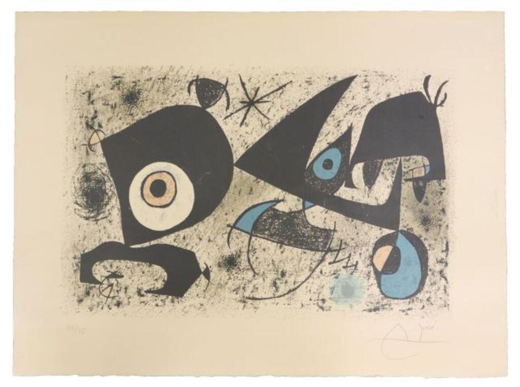 JOAN MIRO (1893-1983) 'HOMMAGE A