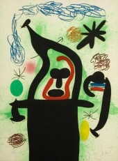 JOAN MIRO (1893-1983): LA HARP