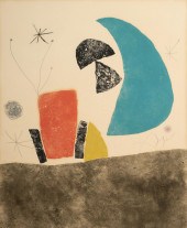 JOAN MIRO (1893-1983): PLATE V