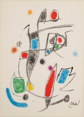 JOAN MIRO, (1893-1983, SPANISH