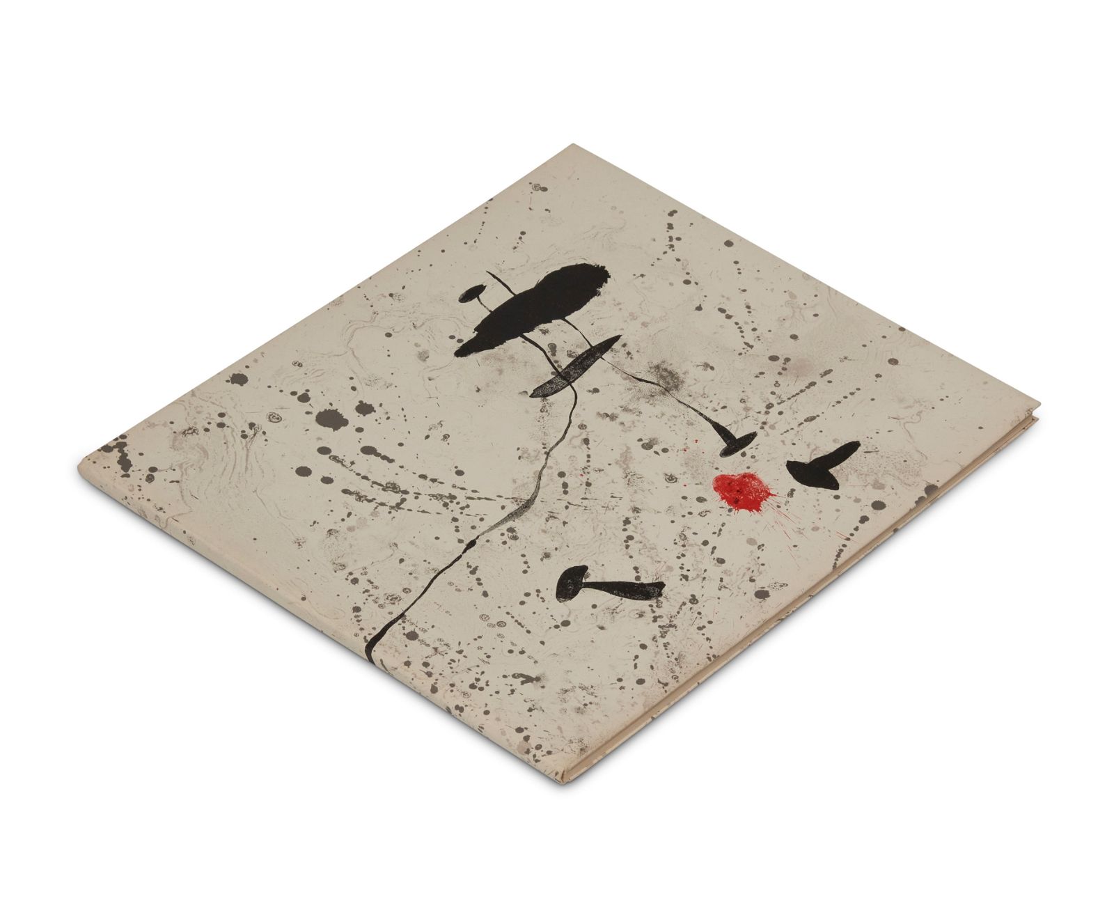 JOAN MIRO (1893-1983), "TRACE SUR