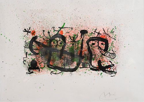 JOAN MIRO (1893 - 1983)Joan Miro