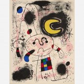 JOAN MIRO 1953 ORIGINAL COLOR