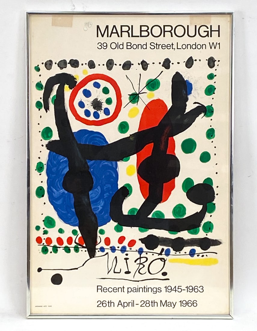 JOAN MIRO 1968 ART EXHIBITION