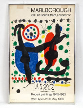 JOAN MIRO 1968 ART EXHIBITION