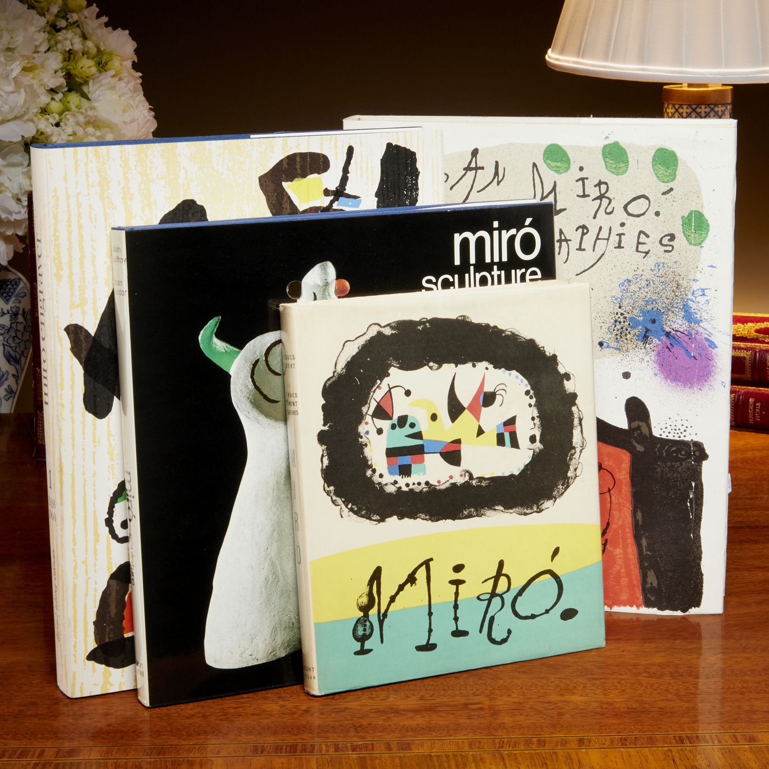 JOAN MIRO, (4) VOLS. WITH ORIG.