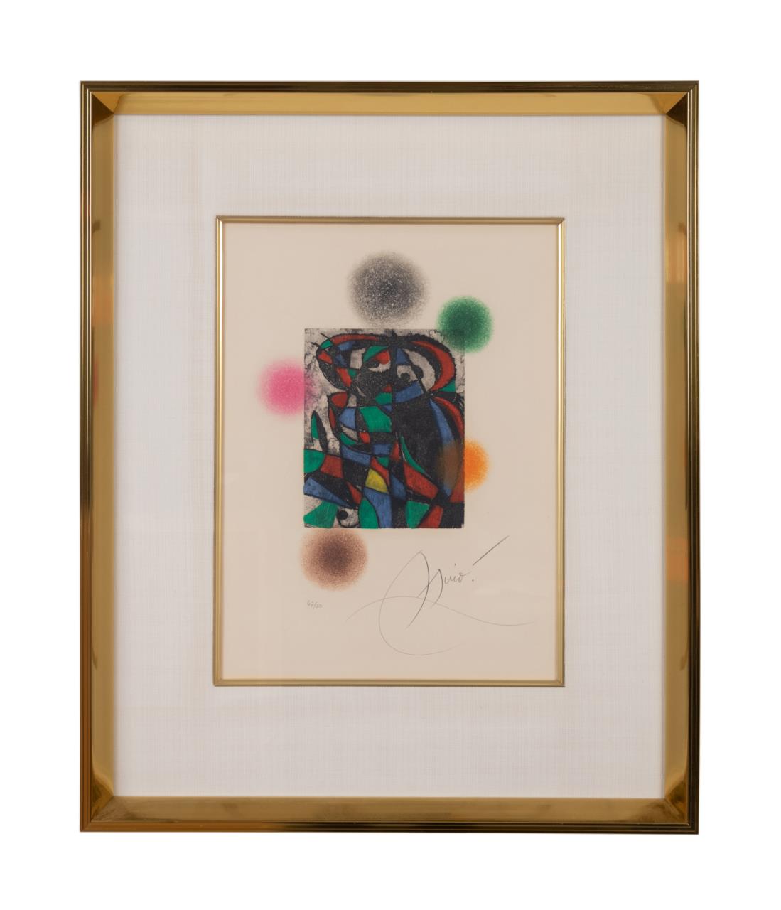 JOAN MIRO 'ARLEQUIN