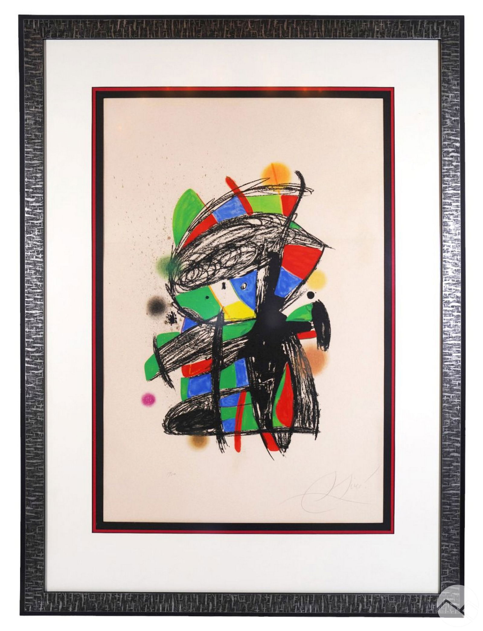 JOAN MIRO ARLEQUIN ENTURBANNE COLOR