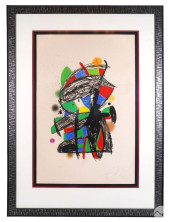JOAN MIRO ARLEQUIN ENTURBANNE