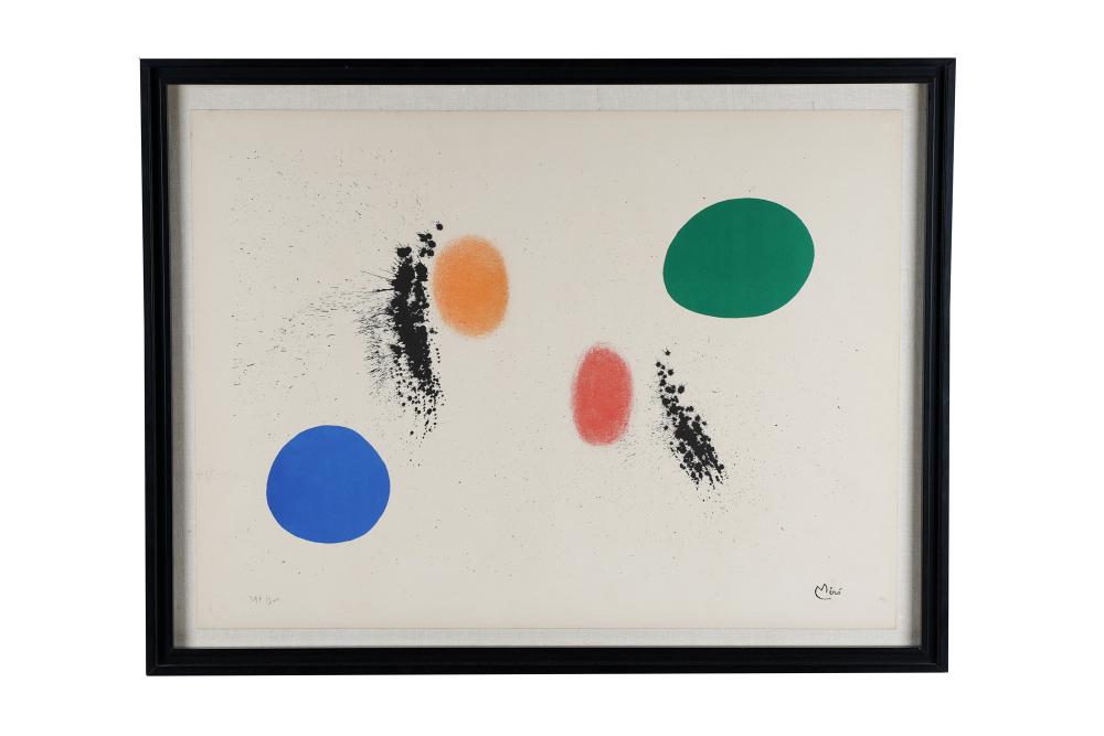 JOAN MIRO: "BLUE, GREEN, YELLOW,