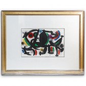 JOAN MIRO BOOK VIII LITHOGRAPH