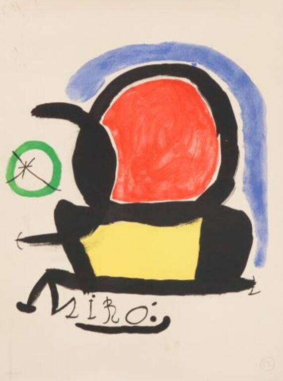 JOAN MIRO (D.1983) 'TAPIS DE