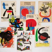[JOAN MIRO] DERRIERE LE MIROIR