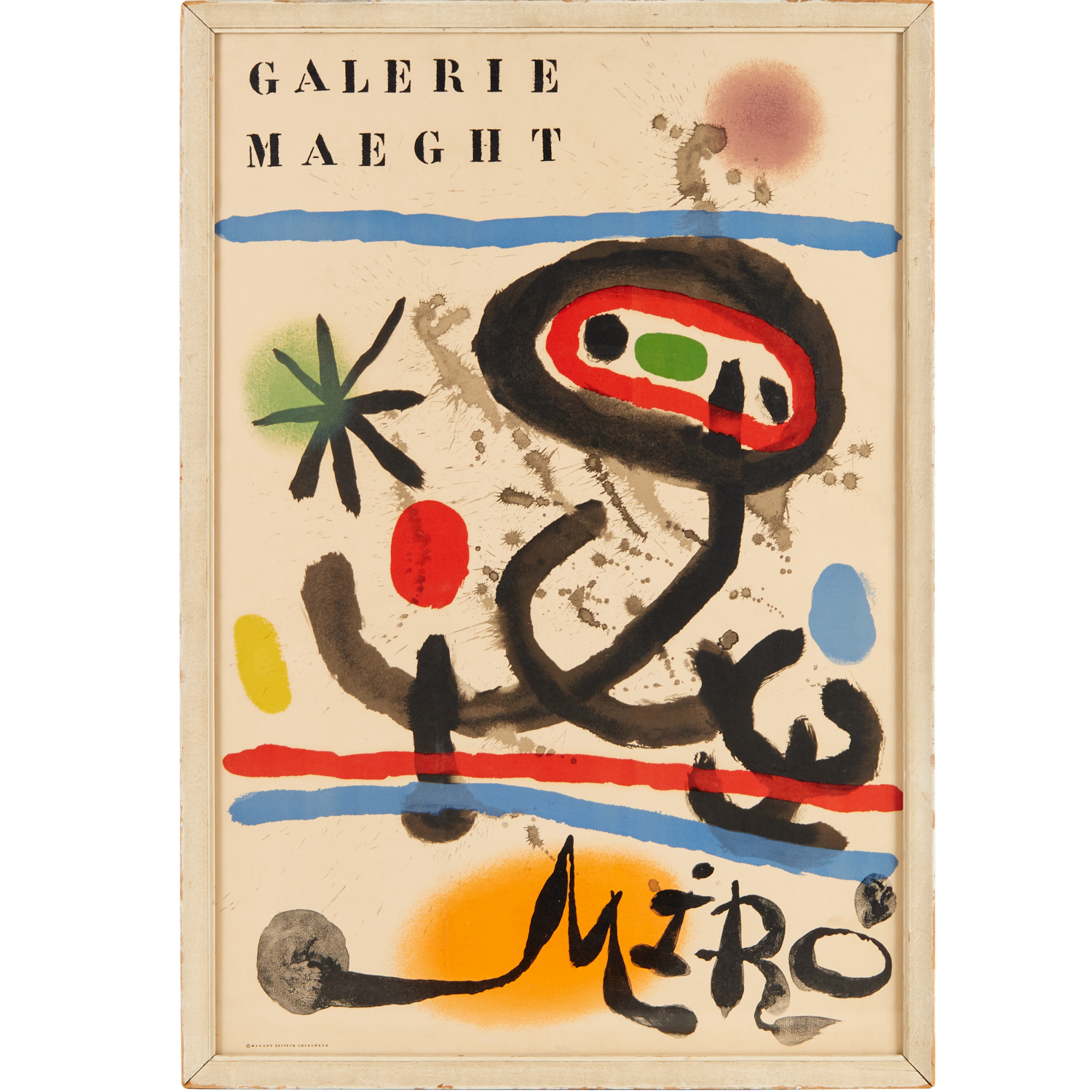 JOAN MIRO, GALERIE MAEGHT