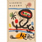 JOAN MIRO, GALERIE MAEGHT EXHI