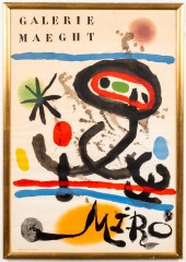 JOAN MIRO GALERIE MAEGHT EXHIB