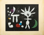 JOAN MIRO "LA PLUIE MATINALE"