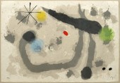 JOAN MIRO LE LÃ©ZARD AUX PLUME