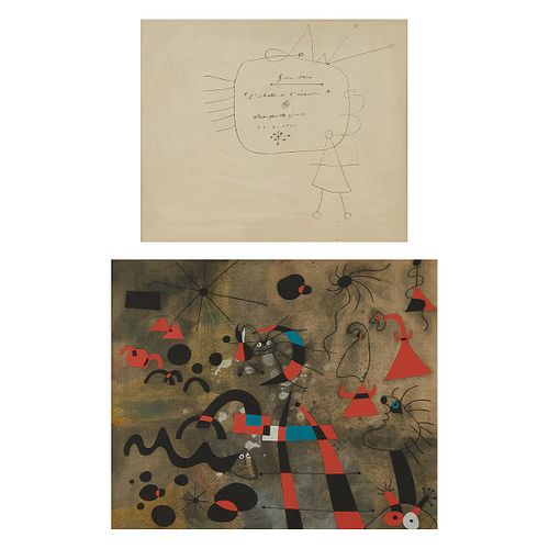 JOAN MIRO "L'ECHELLE DE