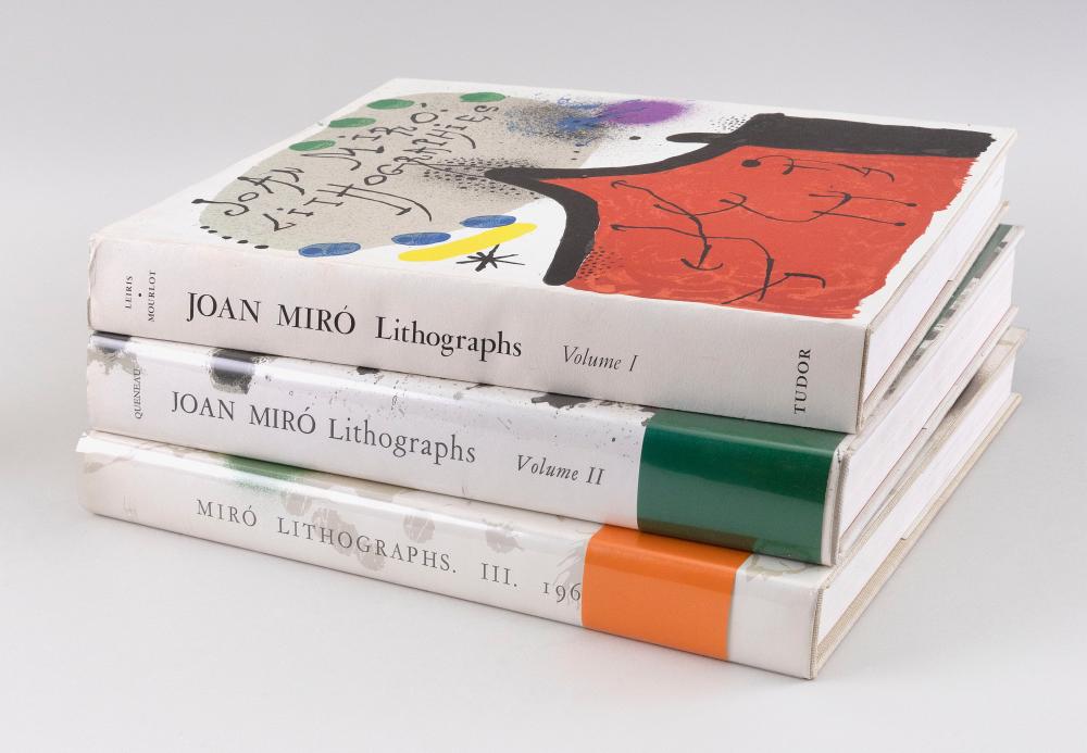 JOAN MIRO LITHOGRAPH CATALOGUE