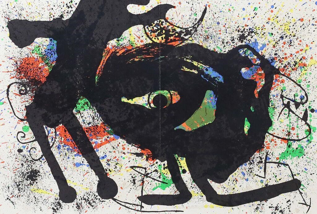 JOAN MIRO LITHOGRAPH FROM