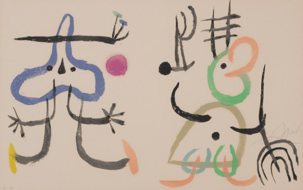 JOAN MIRO LITHOGRAPHJOAN MIRO