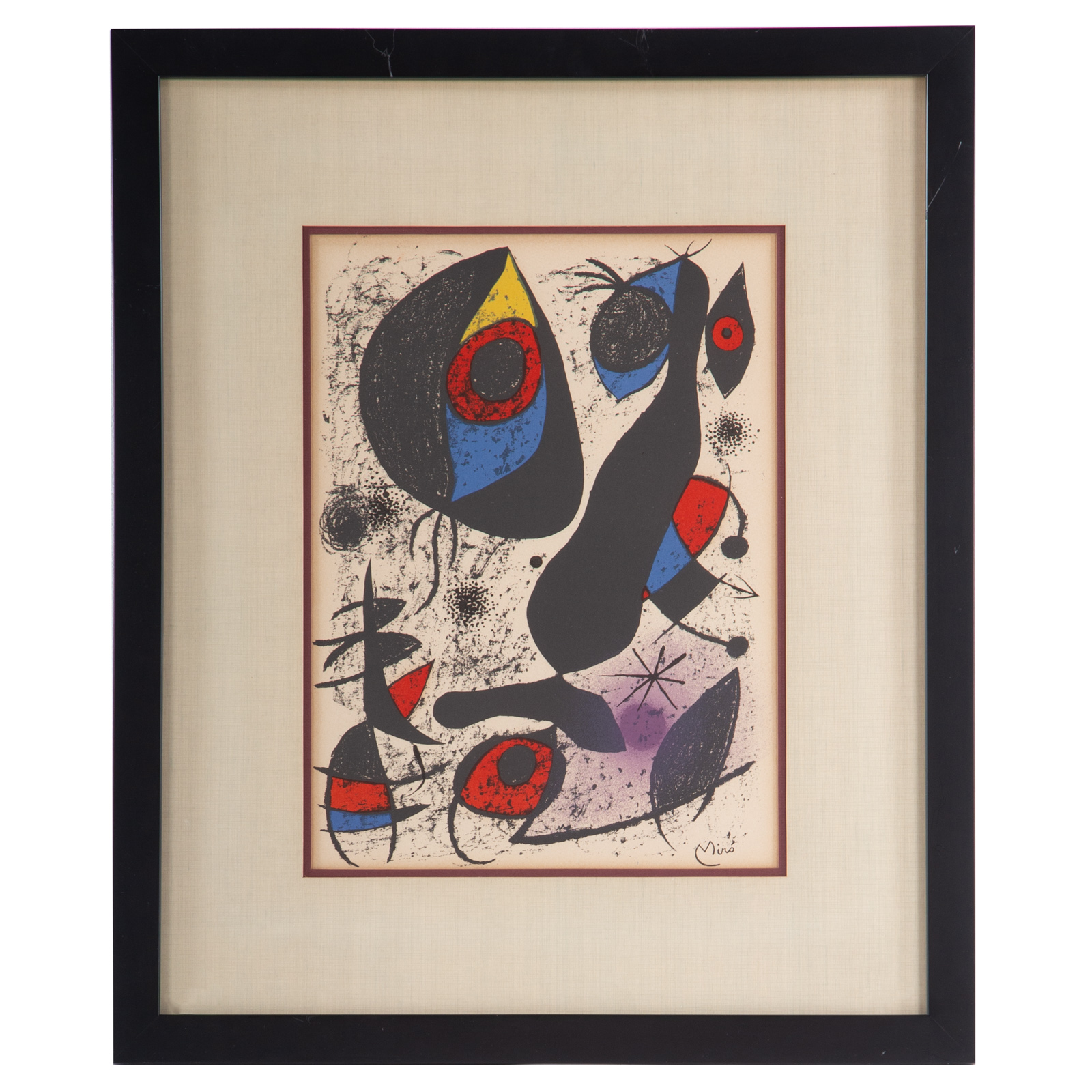 JOAN MIRO. "MIRO A L'ENCRE,"