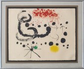 JOAN MIRO MODERNIST COLOR LITH