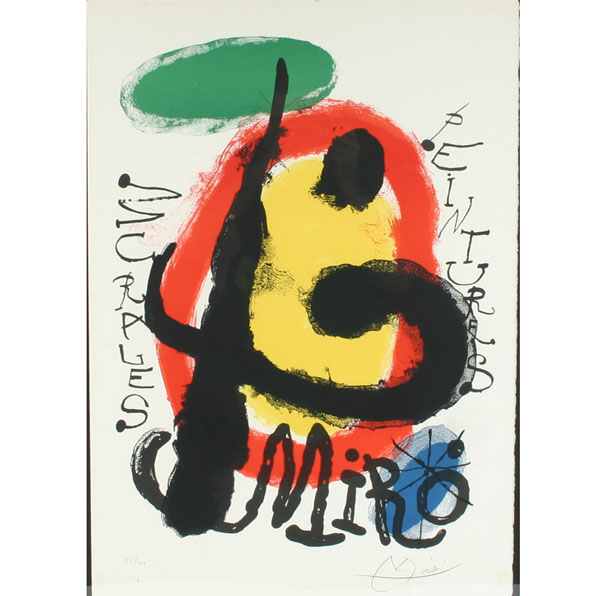 Joan Miro; Mural Paintings; color