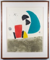 JOAN MIRO "PLATE VIII (FROM ES