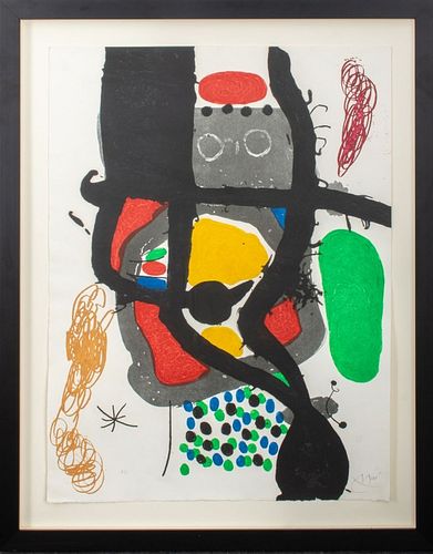 JOAN MIRO &QUOT;LE CAISSIER&QUOT;