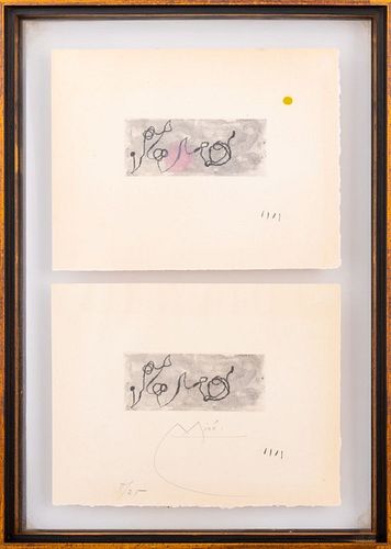 JOAN MIRO &QUOT;SANS LE