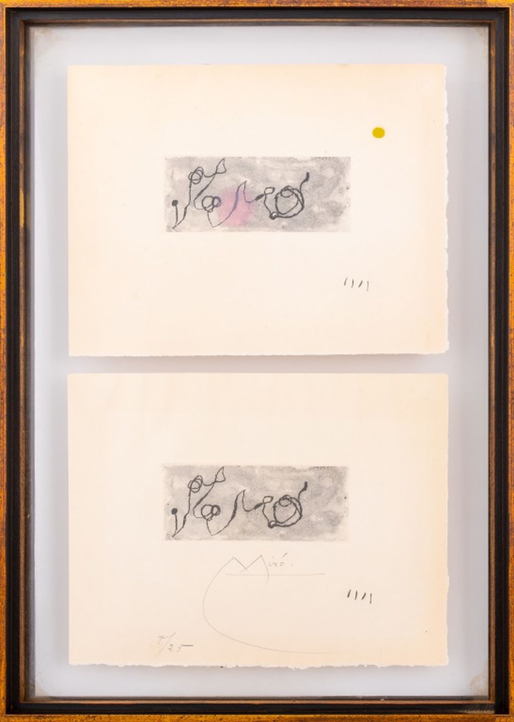 JOAN MIRO "SANS LE SOLEIL" ETCHINGS