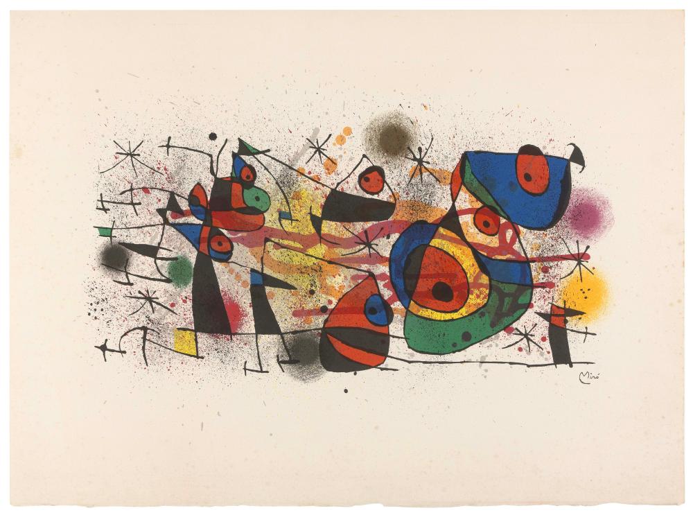 JOAN MIRÓ (SPAIN/FRANCE,